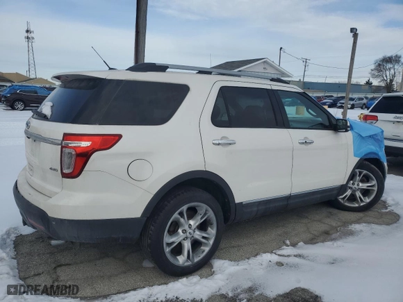 2012 Ford Explorer Limited with VIN 1FMHK8F8XCGA43941, listed as a Copart auction lot 42794165 with 186,675 mi miles and Clean Title. Bid and sale history available at carsss.com. Image 3.