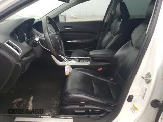 2015 Acura TLX V6 Tech with VIN 19UUB3F5XFA001483, listed as a Copart auction lot 42386515 with 135,582 mi miles and Salvage Title. Bid and sale history available at carsss.com. Image 7.