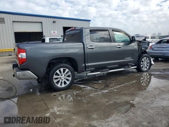 2017 Toyota Tundra 2WD Limited with VIN 5TFFW5F12HX217042, listed as a Copart auction lot 85084754 with 75,864 mi miles and Salvage Title. Bid and sale history available at carsss.com. Image 3.