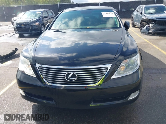 2008 Lexus LS 460 LWB with VIN JTHGL46F685021649, listed as a IAAI auction lot 41917829 with 1 mi miles. Bid and sale history available at carsss.com. Image 13.