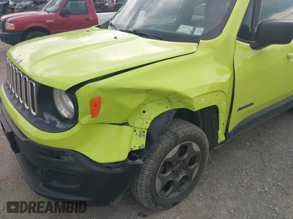 2017 Jeep Renegade Sport with VIN ZACCJBAB1HPF07825, listed as a IAAI auction lot 42675114 with 137,793 mi miles and . Bid and sale history available at DreamBid. Image 6.