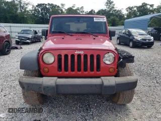 2007 Jeep Wrangler X with VIN 1J4FA24197L185416, listed as a Copart auction lot 59943735 with 147,984 mi miles and Salvage title. Bid and sale history available at DreamBid. Image 5.