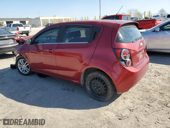 2013 Chevrolet Sonic LT with VIN 1G1JC6SH0D4165099, listed as a Copart auction lot 48513905 with 0 mi miles and Salvage Title. Bid and sale history available at carsss.com. Image 2.
