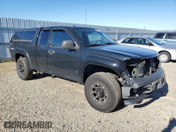 2006 GMC Canyon SLE Z71 with VIN 1GTDS196X68258884, listed as a Copart auction lot 89098225 with 130,982 mi miles and Salvage Title. Bid and sale history available at carsss.com. Image 4.