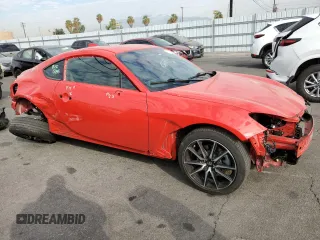 2023 Toyota GR86 with VIN JF1ZNBC15P8752030, listed as a Copart auction lot 70079614 with 31,754 mi miles and Salvage Title. Bid and sale history available at carsss.com. Image 4.