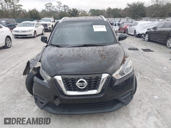 2019 Nissan Kicks S with VIN 3N1CP5CU3KL478152, listed as a IAAI auction lot 41561290 with 36,242 mi miles. Bid and sale history available at carsss.com. Image 12.