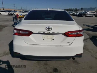 2020 Toyota Camry LE with VIN 4T1C11AK5LU944417, listed as a Copart auction lot 47455145 with 52,562 mi miles and Salvage Title. Bid and sale history available at DreamBid. Image 6.