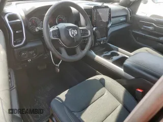 2025 Ram 1500 with VIN 1C6SRFMPXSN583439, listed as a Copart auction lot 59518285 with 10,253 mi miles and Non repairable. Bid and sale history available at DreamBid. Image 8.