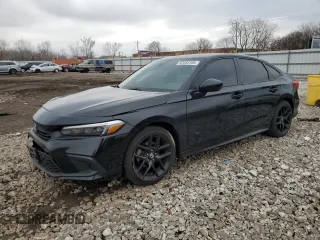 2022 Honda Civic Sport z VIN 2HGFE2F51NH539595, wystawiony jako Copart lot #52464185 z przebiegiem Nie podano mil oraz Szkoda całkowita • Salvage title. Historia ofert i sprzedaży dostępna na DreamBid. Obrazek 1.