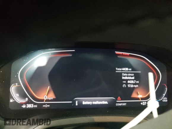 2023 BMW 4 Series 430i xDrive with VIN WBA73AP01PCN00420, listed as a Copart auction lot 38771214 with 4,439 mi miles and . Bid and sale history available at DreamBid. Image 9.
