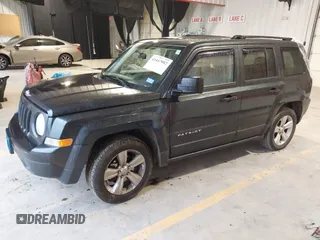 2014 Jeep Patriot Latitude with VIN 1C4NJPFA0ED633657, listed as a IAAI auction lot 41447982 with 104,664 mi miles and . Bid and sale history available at carsss.com. Image 2.