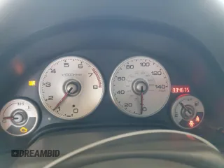 2002 Acura RSX Manual with VIN JH4DC53852C040081, listed as a Copart auction lot 61166654 with 334,675 mi miles and Salvage Title. Bid and sale history available at carsss.com. Image 9.