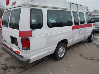 2007 Ford Econoline Cargo Commercial with VIN 1FTNS24WX7DB24757, listed as a IAAI auction lot 41511735 with 205,833 mi miles and . Bid and sale history available at DreamBid. Image 4.