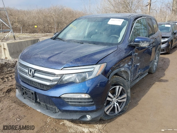 2016 Honda Pilot EX with VIN 5FNYF6H35GB014121, listed as a IAAI auction lot 41675592 with 129,362 mi miles. Bid and sale history available at carsss.com. Image 17.