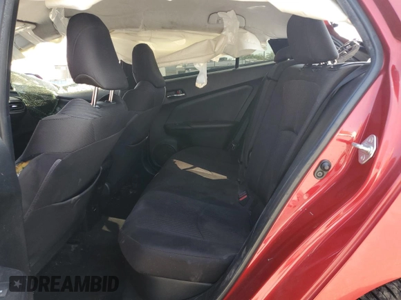 2017 Toyota Prius Two with VIN JTDKBRFUXH3054014, listed as a Copart auction lot 54104105 with 0 mi miles and Salvage Title. Bid and sale history available at carsss.com. Image 10.