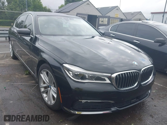2018 BMW 7 Series 750i z VIN WBA7F0C59JGM23945, wystawiony jako IAAI lot #42236737 z przebiegiem 65 576 mil mil oraz . Historia ofert i sprzedaży dostępna na DreamBid. Obrazek 1.