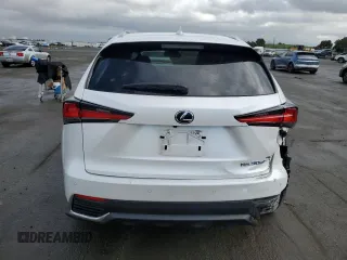2021 Lexus NX with VIN JTJGJRDZ9M2166856, listed as a Copart auction lot 44993055 with 83,674 mi miles and Salvage Title. Bid and sale history available at carsss.com. Image 6.