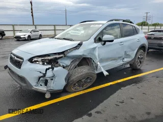 2019 Subaru Crosstrek Premium with VIN JF2GTAEC2KH275261, listed as a Copart auction lot 59981735 with 94,214 mi miles and Salvage title. Bid and sale history available at DreamBid. Image 1.