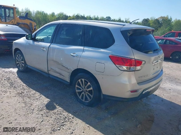 2014 Nissan Pathfinder SV with VIN 5N1AR2MN5EC733089, listed as a IAAI auction lot 42017470 with 159,523 mi miles. Bid and sale history available at carsss.com. Image 3.