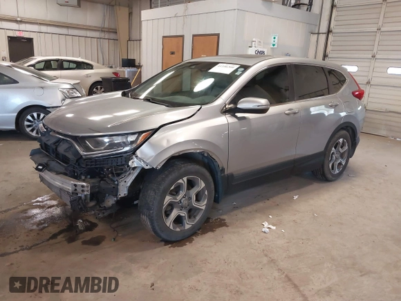 2019 Honda CR-V EX with VIN 5J6RW1H56KA004718, listed as a IAAI auction lot 41106300 with 81,420 mi miles. Bid and sale history available at carsss.com. Image 18.