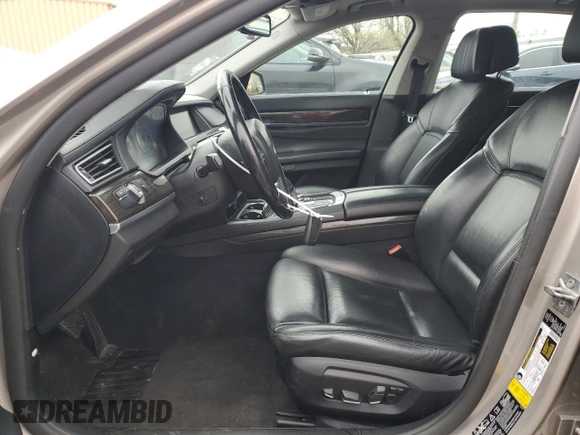 2013 BMW 7 Series 750Li xDrive with VIN WBAYF8C55DDE59031, listed as a Copart auction lot 52822935 with 152,284 mi miles and Clean Title. Bid and sale history available at carsss.com. Image 7.