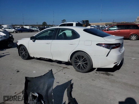 2021 Toyota Camry SE Nightshade with VIN 4T1G11AK6MU477558, listed as a Copart auction lot 46234885 with 77,049 mi miles and Salvage Title. Bid and sale history available at carsss.com. Image 2.