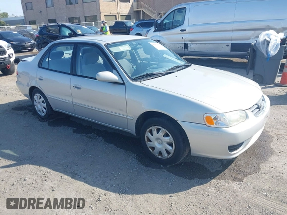 2002 Toyota Corolla CE with VIN 1NXBR12EX2Z637420, listed as a IAAI auction lot 42433300 with 98,353 mi miles and . Bid and sale history available at DreamBid. Image 1.