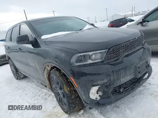 2022 Dodge Durango SXT with VIN 1C4RDJAG3NC129899, listed as a IAAI auction lot 41639299 with 50,268 mi miles and . Bid and sale history available at DreamBid. Image 1.