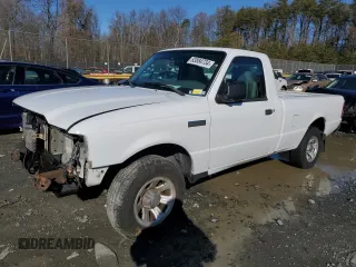 2007 Ford Ranger XL Fleet with VIN 1FTYR10E57PA66670, listed as a Copart auction lot 83884734 with 171,282 mi miles and Salvage Title. Bid and sale history available at carsss.com. Image 1.