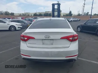 2016 Hyundai Sonata SE with VIN 5NPE24AF5GH346620, listed as a IAAI auction lot 41857993 with 90,617 mi miles and . Bid and sale history available at DreamBid. Image 17.
