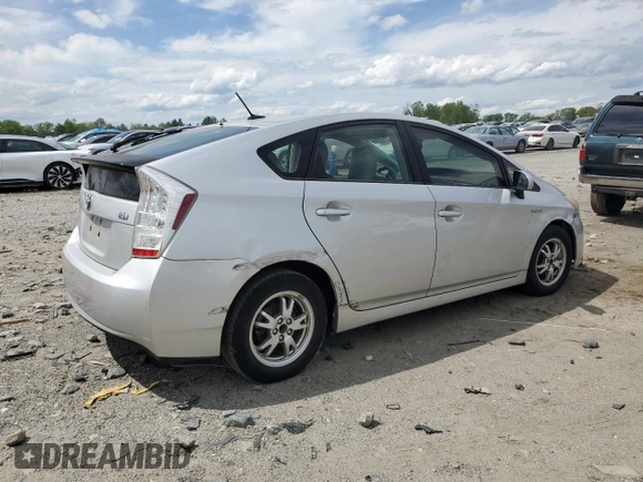2010 Toyota Prius Four with VIN JTDKN3DU5A1094199, listed as a Copart auction lot 56294355 with 252,947 mi miles and Clean Title. Bid and sale history available at DreamBid. Image 3.