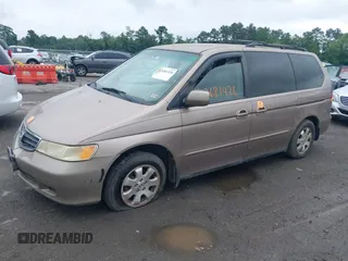 2003 Honda Odyssey EX-L with VIN 5FNRL180X3B151488, listed as a IAAI auction lot 42681426 with 231,065 mi miles and . Bid and sale history available at DreamBid. Image 2.