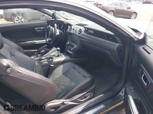 2017 Ford Mustang GT with VIN 1FA6P8CFXH5271477, listed as a IAAI auction lot 42005940 with 39,261 mi miles and . Bid and sale history available at carsss.com. Image 5.