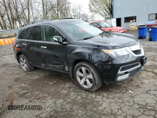 2013 Acura MDX with VIN 2HNYD2H21DH506506, listed as a Copart auction lot 51750835 with 193,183 mi miles and Salvage title. Bid and sale history available at DreamBid. Image 4.