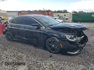 2015 Chrysler 200 Limited with VIN 1C3CCCAB1FN668265, listed as a Copart auction lot 52980235 with 167,508 mi miles and Salvage Title. Bid and sale history available at DreamBid. Image 4.