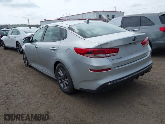 2020 Kia Optima LX with VIN 5XXGT4L30LG392371, listed as a IAAI auction lot 41951157 with 88,491 mi miles. Bid and sale history available at carsss.com. Image 3.