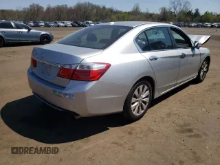 2014 Honda Accord Sedan EX-L with VIN 1HGCR2F82EA213109, listed as a Copart auction lot 54294225 with Not Provided miles and Salvage Title. Bid and sale history available at carsss.com. Image 3.
