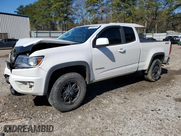 2017 Chevrolet Colorado 4WD Z71 with VIN 1GCHTDENXH1322172, listed as a Copart auction lot 47023125 with 153,022 mi miles and Salvage Title. Bid and sale history available at carsss.com. Image 1.