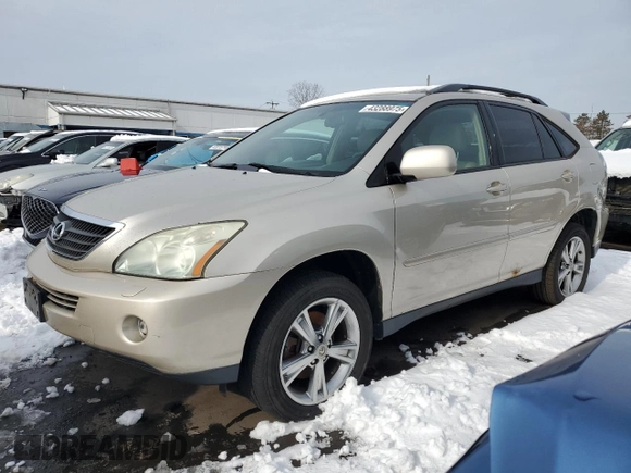 2006 Lexus RX 400h with VIN JTJHW31UX62006631, listed as a Copart auction lot 43288975 with 226,599 mi miles and Clean Title. Bid and sale history available at DreamBid. Image 1.