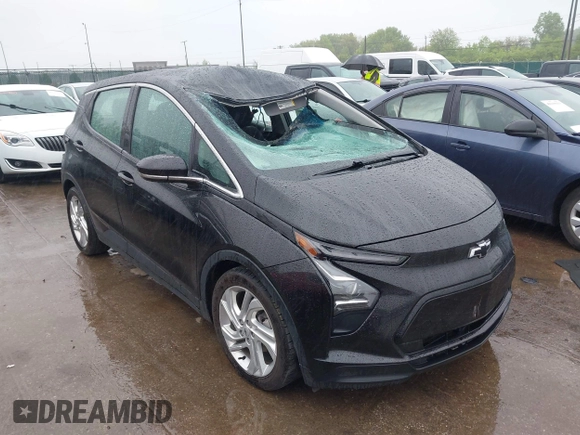 2022 Chevrolet Bolt EV 1LT with VIN 1G1FW6S08N4125667, listed as a IAAI auction lot 42312435 with 85,383 mi miles and . Bid and sale history available at DreamBid. Image 1.
