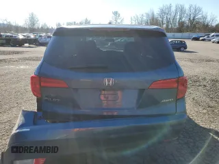 2016 Honda Pilot EX-L with VIN 5FNYF6H76GB101173, listed as a Copart auction lot 44966585 with 104,846 mi miles and Salvage Title. Bid and sale history available at carsss.com. Image 6.