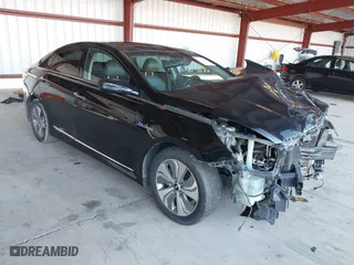 2013 Hyundai Sonata Hybrid with VIN KMHEC4A44DA064673, listed as a IAAI auction lot 41267954 with 178,562 mi miles. Bid and sale history available at carsss.com. Image 1.