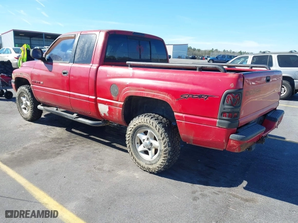 1998 Dodge Ram 1500 with VIN 3B7HF13Z7WG156722, listed as a IAAI auction lot 41713198 with 171,498 mi miles. Bid and sale history available at carsss.com. Image 3.