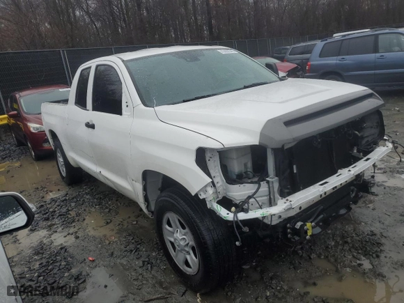 2021 Toyota Tundra 2WD SR with VIN 5TFRY5F12MX290218, listed as a Copart auction lot 43800345 with 147,981 mi miles and Salvage Title. Bid and sale history available at carsss.com. Image 4.