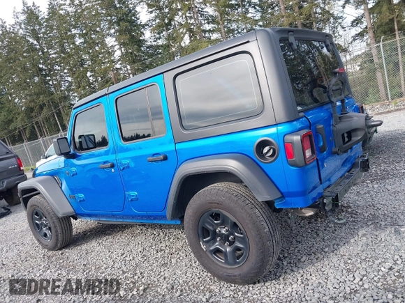 2024 Jeep Wrangler Willys with VIN 1C4PJXDG6RW287267, listed as a IAAI auction lot 41981301 with 8,996 mi miles and . Bid and sale history available at carsss.com. Image 15.