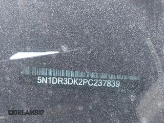 2023 Nissan Pathfinder Platinum с VIN 5N1DR3DK2PC237839, выставлен на аукционе IAAI как лот 41800209 с пробегом 21 446 миль миль и . История ставок и продаж доступна на DreamBid. Изображение 9.