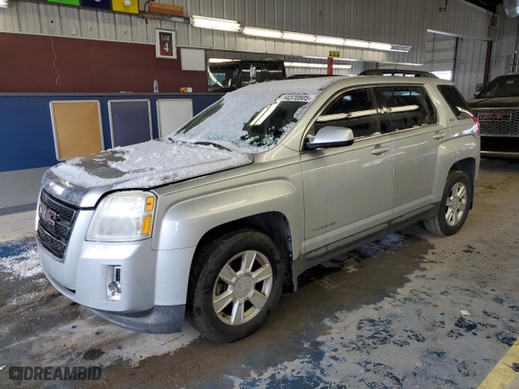 2011 GMC Terrain SLE-2 with VIN 2CTFLTEC7B6291763, listed as a Copart auction lot 44370505 with 152,789 mi miles and Salvage Title. Bid and sale history available at carsss.com. Image 1.