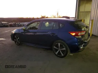 2017 Subaru Impreza Special Sports with VIN 4S3GTAK68H1714493, listed as a Copart auction lot 80633344 with 124,576 mi miles and Salvage title. Bid and sale history available at DreamBid. Image 2.