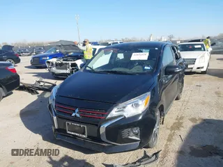 2024 Mitsubishi Mirage Black Edition with VIN ML32AWHJ1RH004954, listed as a IAAI auction lot 41834228 with 13,720 mi miles and . Bid and sale history available at DreamBid. Image 17.