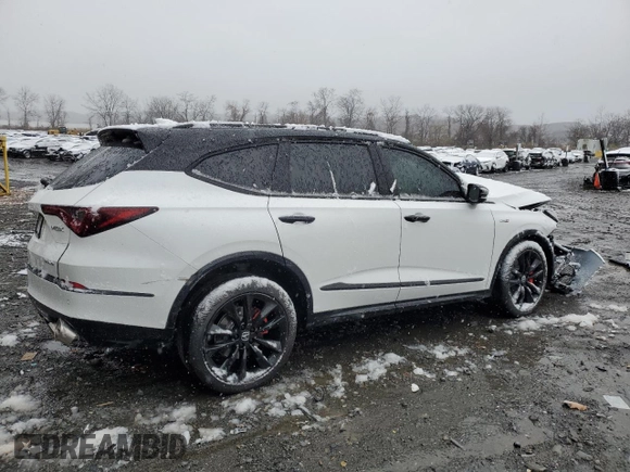 2022 Acura MDX Type S w/Advance Package with VIN 5J8YD8H85NL005377, listed as a Copart auction lot 81531984 with 13,136 mi miles and Non Repairable. Bid and sale history available at carsss.com. Image 3.